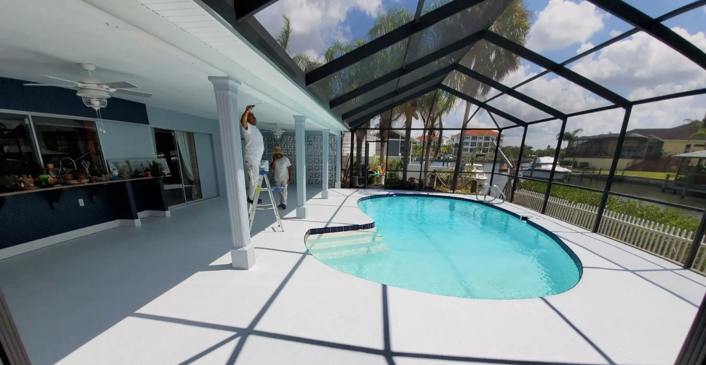 Custom Pool Deck Coating