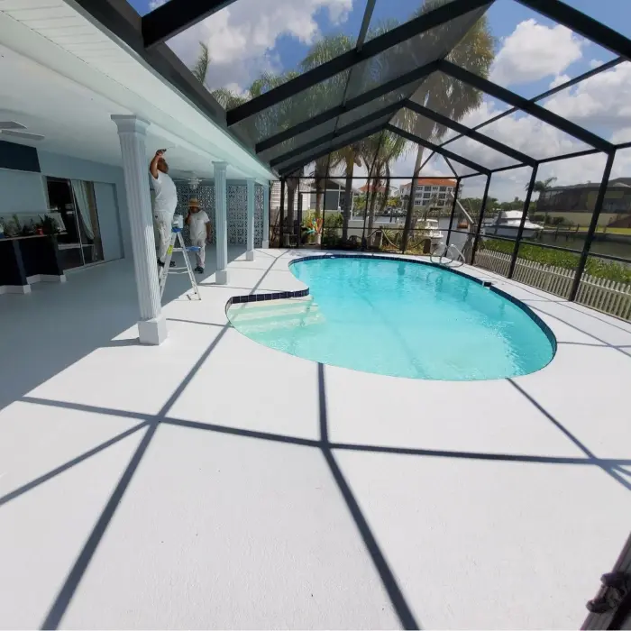 custom pool deck coating