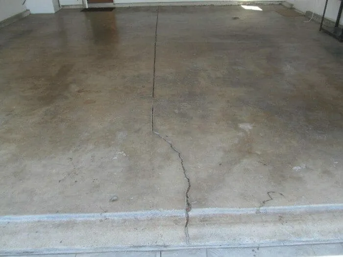 Concrete Flooring before epoxy